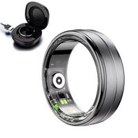 Bague connectée au design moderne sur fond blanc