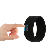 Bandeau écouteur noir bluetooth