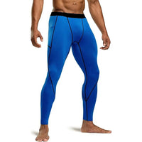 Legging homme bleu et tendance sur un homme