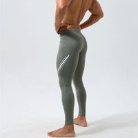 Legging homme vert au design moderne