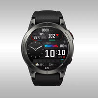 Montre connectée homme ultra haute définition sur fond gris