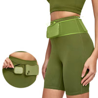 Short running femme élastique et moderne