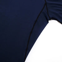 T-Shirt de compression bleu à séchage rapide