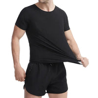 T-shirt de sudation amincissant et stylé pour homme