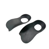 Semelles orthopédiques et ergonomiques sur fond blanc